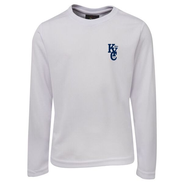 Coaches Long Sleeve Poly Tee Thumbnail